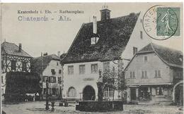 Bas Rhin CHATENOIS Rathausplatz Maison Eugene BAUER      .....G - Chatenois