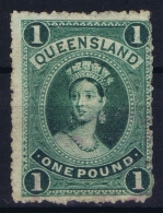 Queensland 1882 SG 156 Re-entry  Used - Usati