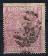 Great Britain SG 127 Used Yv 40 1867, Has A Light Fold Right Bottom - Oblitérés