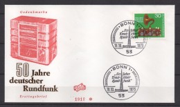 Enveloppe Allemagne  1973 Oblitéré - 1971-1980