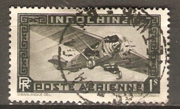 INDOCHINE   -    Aéro   -   1933 .  Y&T N° 11 Oblitéré.   AVION - Luchtpost