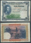 ESPAGNE SPANIEN SPAIN ESPAÑA 1925 1 DE JULIO FELIPE II 100 PTAS - 100 Pesetas