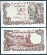 ESPAGNE SPANIEN SPAIN ESPAÑA 1970 17 DE NOVIEMBRE MANUEL FALLA 100 PTAS UNC SIN CIRCULAR - 100 Peseten