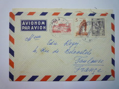 LETTREl Au Départ De BELGRADE  à Destination De TOULOUSE  1959   - Covers & Documents