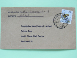 New Zealand 1992 Cover Akaroa To Auckland - Bird - Cartas & Documentos