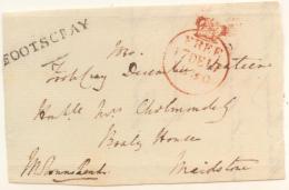 U.K. - Devant De Lettre Du 17 Décembre 1830 - Marque Linéaire FOOTSCRAY - ...-1840 Vorläufer
