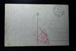 UK: Postcard Used As FieldpostcardBritish Saloniki  Corp FPO B 11 FE 17/GX General HQ Censor 4103 + Signature - Lettres & Documents