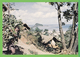 MAYOTTE / VUE DE SADA.../ Carte Vierge Des Années 70 - Mayotte