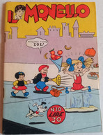 IL MONELLO N. 10 DEL 1956  - FORMATO LIBRETTO (CART 57) - Primeras Ediciones