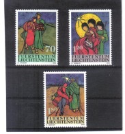 EIL62  LIECHTENSTEIN 2002  MICHL 1304/06  ** FRANKATURGÜLTIG WEIT UNTER POSTPREIS - Neufs