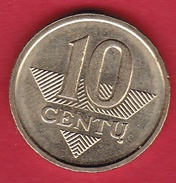 Lituanie - 10 Centu 2008 - Lithuania