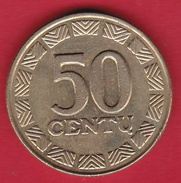 Lituanie - 50 Centu 1999 - Lithuania