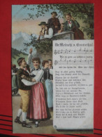 (Langnau (BE)) - Liedkarte "Die Meitschi V. Emmethal" - Langnau Im Emmental