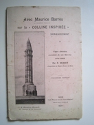 Livre Maurice Barrés Sur La "COLLINE INSPIREE" SION-VAUDEMONT La France Et La Lorraine 1929 - 64 Pages - Lorraine - Vosges