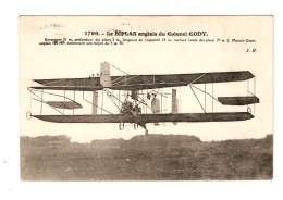 CPA  Aviation Biplan Anglais Du Colonel CODY - ....-1914: Précurseurs