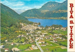 Riva San Vitale - Panorama         Ca. 1970 - Riva San Vitale