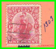 NEWZEALAND - SELLO AÑO 1909 - Used Stamps