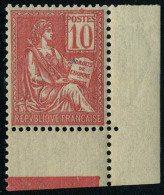 Neuf Sans Charnière N° 112, 10c Rouge Cdf Centrage Parfait, Superbe - Autres & Non Classés