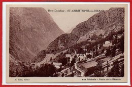 38 - SAINT CHRISTOPHE En OISANS --  Vue Générale - Route De La Berarde - Renage