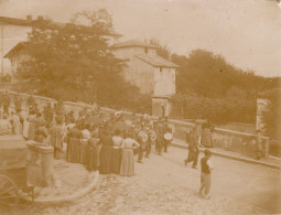 Photo Années 1900 MONTFORT-EN-CHALOSSE - Passage De Soldats, Troupes (A159) - Montfort En Chalosse