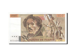 Billet, France, 100 Francs, 1978, 1982, SUP+, Fayette:69.6, KM:154b - 100 F 1978-1995 ''Delacroix''