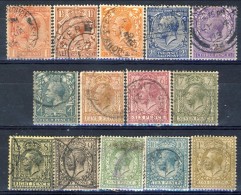 Giorgio V 1912-22  Serie N. 139-152  Usati Catalogo € 88 - Zonder Classificatie