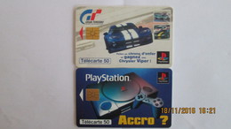 2  TELECARTES PLAYSTATION - Spiele