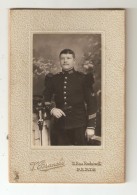 Photo Sur Carte  Militaria   Soldat Militaire 101ème - Baïonnette - Personen