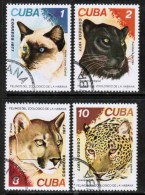 CUBA  Scott # 2167-70 VF USED - Oblitérés