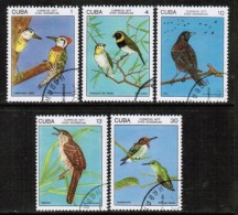 CUBA  Scott # 2121-5 VF USED - Oblitérés