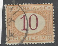Italia - 1870 - Usato/used - Segnatasse - Sass. N. 6 - Portomarken