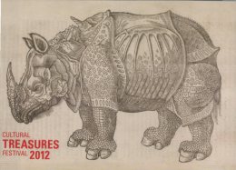 (886) Advertising Postcard - Rhinoceros - Rhinocéros