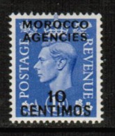 GREAT BRITAIN---Offices In Morocco  Scott # 100* VF MINT LH - Oficinas En  Marruecos / Tanger : (...-1958