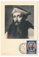 VATICAN - Série Commémorative Du Concile De Trente - REGINALD POLE - 1950 - Cartoline Maximum