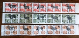 RUSSIE-URSS Mammiferes, Boucs, Betes A Cornes. 15 Valeurs De 1995.  Neuf Sans Charniere, MNH. Karalpakie - Game