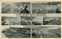 THE SEVEN BAYS  AROUND CLIFTONVILLE         2 SCAN      (VIAGGIATA) - Altri & Non Classificati