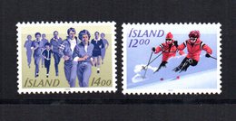 Serie Nº 556/7 Islandia - Unused Stamps