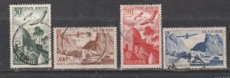 ALGÉRIE PA N° 9/12 VUES DIVERSES OBL - Luftpost