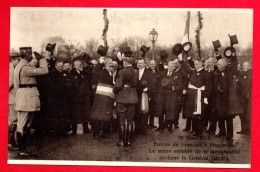 67. Haguenau. Le Maire Louis Muller Entouré De Sa Municipalité Acclame Le Général Gérard  (26 Nov. 1918) - Haguenau