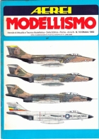 AEREI MODELLISMO - N.10 OTTOBRE 1982-  ANNO III - DELTA EDITRICE - MC DONNELL F101 VOODOO - Italien