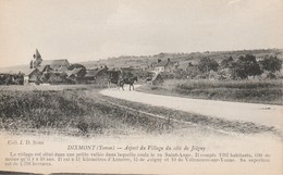 89 Dixmont Un Asprect Du Village Du Côté De Joigny - Dixmont