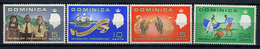 1967 - DOMINICA - Catg.. Mi. 198/201 - LH - (SAR3010.B7) - Dominica (...-1978)