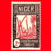 AFRICA Occidentale Francese - Usato - NIGER - 1926 - Attingere L'acqua Dal Pozzo - 2 - Nuovi