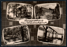 8231 - Alte MBK Ansichtskarte - Lößnitz - Konsum Gaststätte Barggasthaus Neu Friedrichsruh - Gel TOP - Loessnitz
