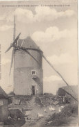 58 ... ST PIERRE LE MOUTIER / LE DERNIER MOULIN A VENT  WINDMILL   /////    REF NOV 16 /  N° 1710 - Saint Pierre Le Moutier