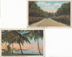 Etats Unis - Floride - Palm Beach - 5 Cartes    : Achat Immédiat - Palm Beach