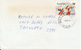 Australia Cover Wallabadah 4-3-1986 Single Franked - Storia Postale