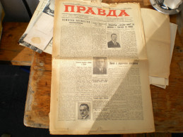 Pravda Beograd 1932  Dolazak Hitlera Na Vladu  G. Handenburg Probing The Ground For The Arrival Of Mr. Hitler Into Gover - Slawische Sprachen