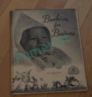 Beehive For Bairns Vol3 -  Patons And Baldwins Lte. Toronto, Knitted Work, 65 Pages, 28 X 22 Cm - 4 Scans - Bricolaje