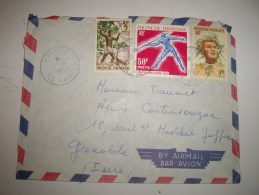 FRANCE Polynesie  ILE RAIATEA   UTUROA Lettre  Etat A Voir Par AVION - Storia Postale